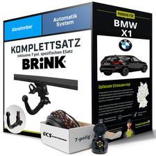 Anh�ngerkupplung BRINK abnehmbar f�r BMW X1 +E-Satz NEU