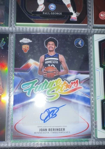 2025-26 Topps Chrome - Future Stars Autographs Joan Beringer #FS-JB (AU, RC)