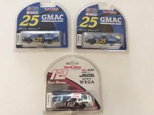 THREE NASCAR DIE CAST CARS TEAM CALIBER PIT STOP (NEW) FREE SHIPPING!
