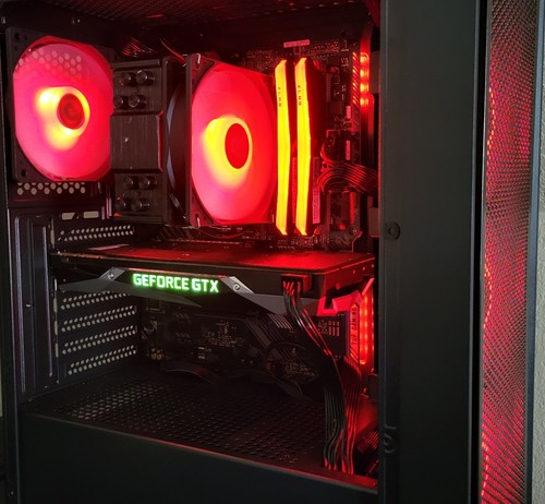 GTX 1080 Ryzen 5 3600 Mid-Range CUSTOM BUILT BLACK GAMING PC - 第 3/6 張圖片