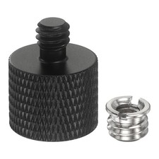 1 Set 3/8"-16 Female to 1/4"-20 Male Tripod Screw Adapter