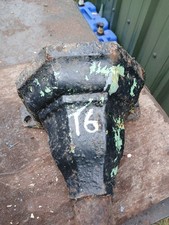 Old Vintage Cast Iron Gutter Hopper / Planter (16) Barn Find