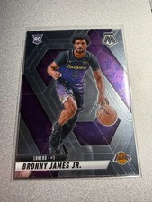 Bronny James Jr. 2024-25 Panini Mosaic (Base) Rookie RC Los Angeles Lakers #214