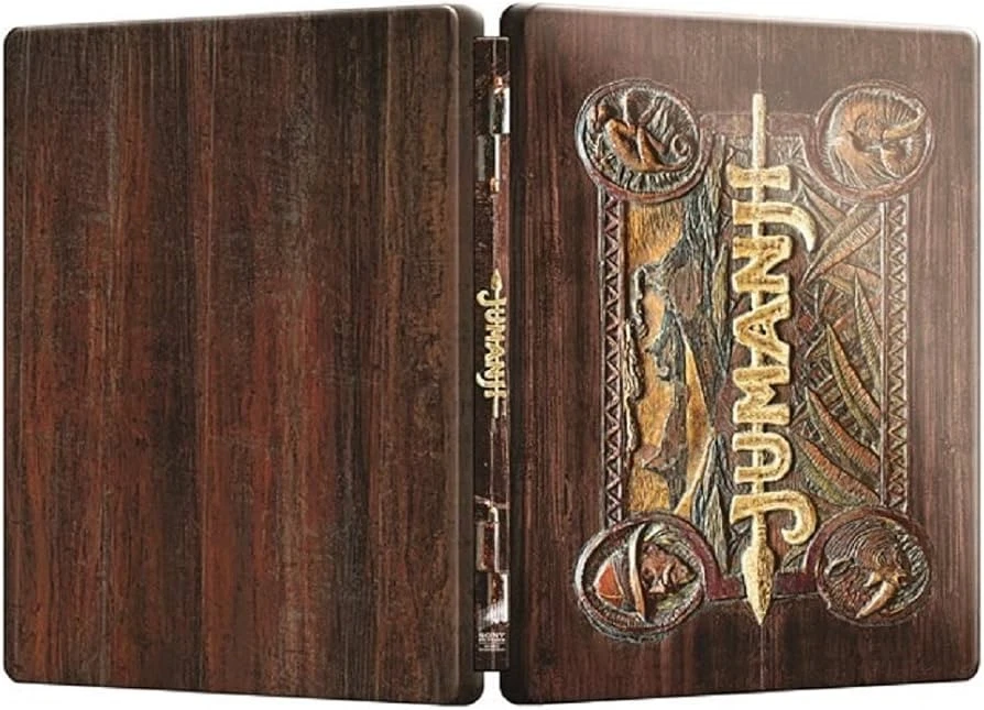 JUMANJI (1995) US EXCLUSIVE 4K UHD BLU-RAY STEELBOOK ** NEW & SEALED !! ** - Image 3 of 4