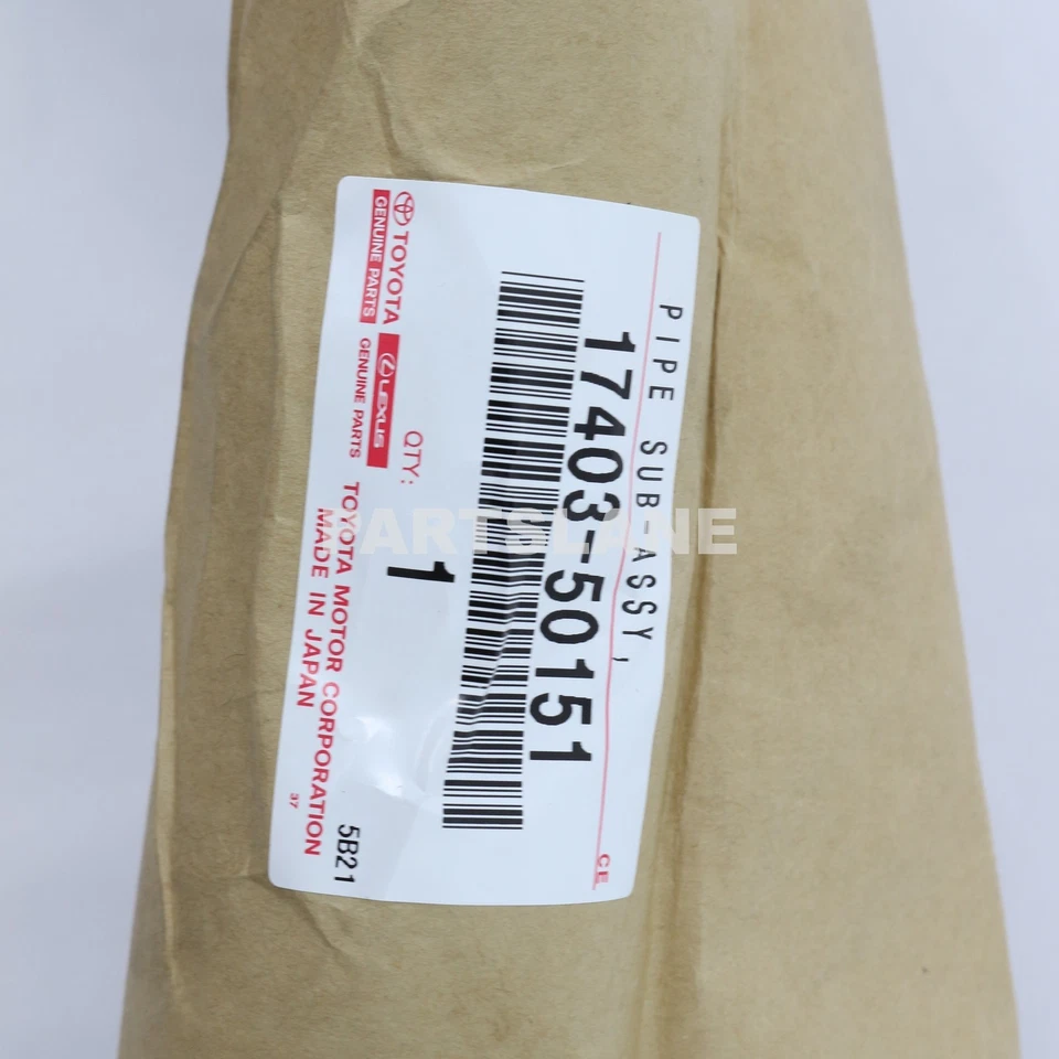 Tubo silenciador de escape OEM 17403-50151 Lexus LX470 Toyota Land Cruiser 1998-2007 Foto 3 de 3