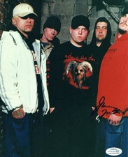 Jamey Jasta Signed Autographed 8x10 Hatebreed Photo ACOA