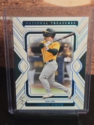 2025 Panini National Treasures TOMMY WHITE #90 1/1 SSP ATHLETICS