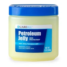 CareAll Petroleum Jelly 13 Oz Jar., Unscented, 100% Pure White Petrolatum Jelly