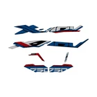 Fairing Stickers for Honda X-ADV 750 2025 On Tricolor Style FS-XADV-HRC GB