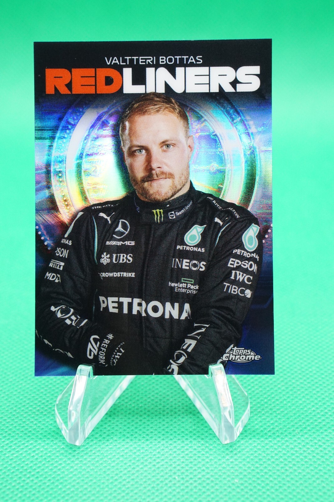 2021 Topps Chrome F1 Redliners #RL-2 Valtteri Bottas CDW