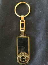 BMW Rectangular Gold keychain BUY ONE GET ONE FREE Mix or Match free shipping