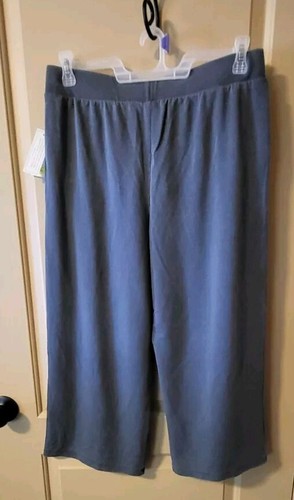Woman relaxed fit related separates Pants Grey Time & tru SIZE Medium 8-10 NWT - Picture 3 of 5