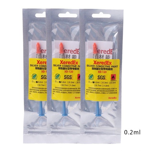 Conductive Adhesive Glue for PCB Rubber Connectors Board Wire Electrically