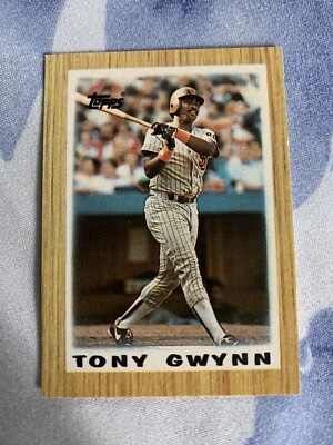 1987 Topps mini baseball card set. 77 cards. 2 autographs