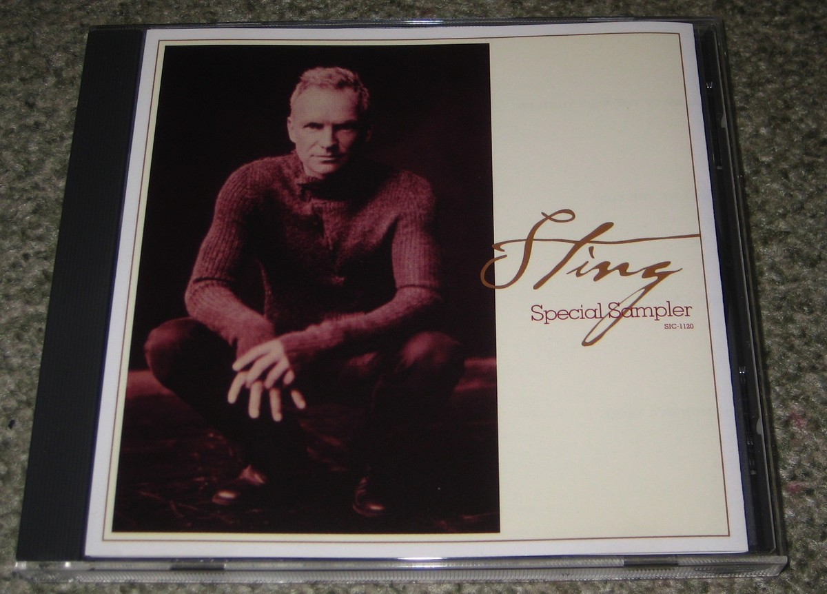 $0 ship! STING Japan PROMO ONLY 18 track CD The Police SPECIAL 