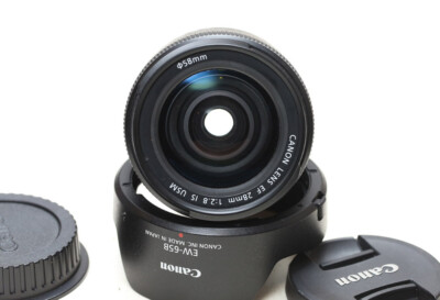 Canon EF 28mm f/2.8 IS USM wide angle lens