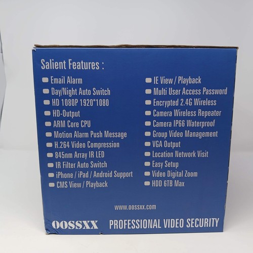 New OOSSXX Professsional Video Security Complete System - Picture 2 of 7