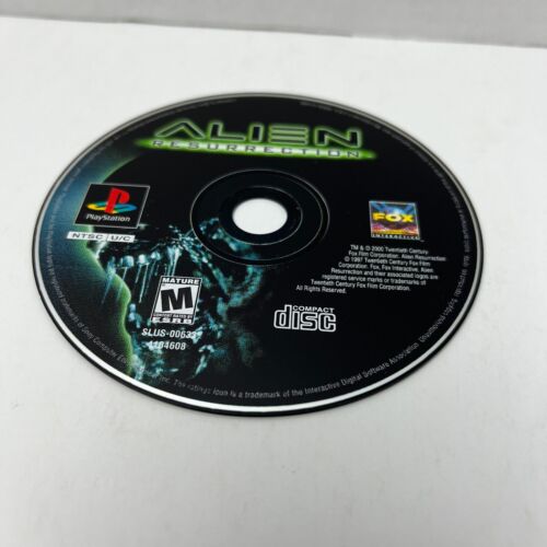 Alien Resurrection Sony PlayStation 1 PS1 nur Videospiel Disc - Bild 1 von 8