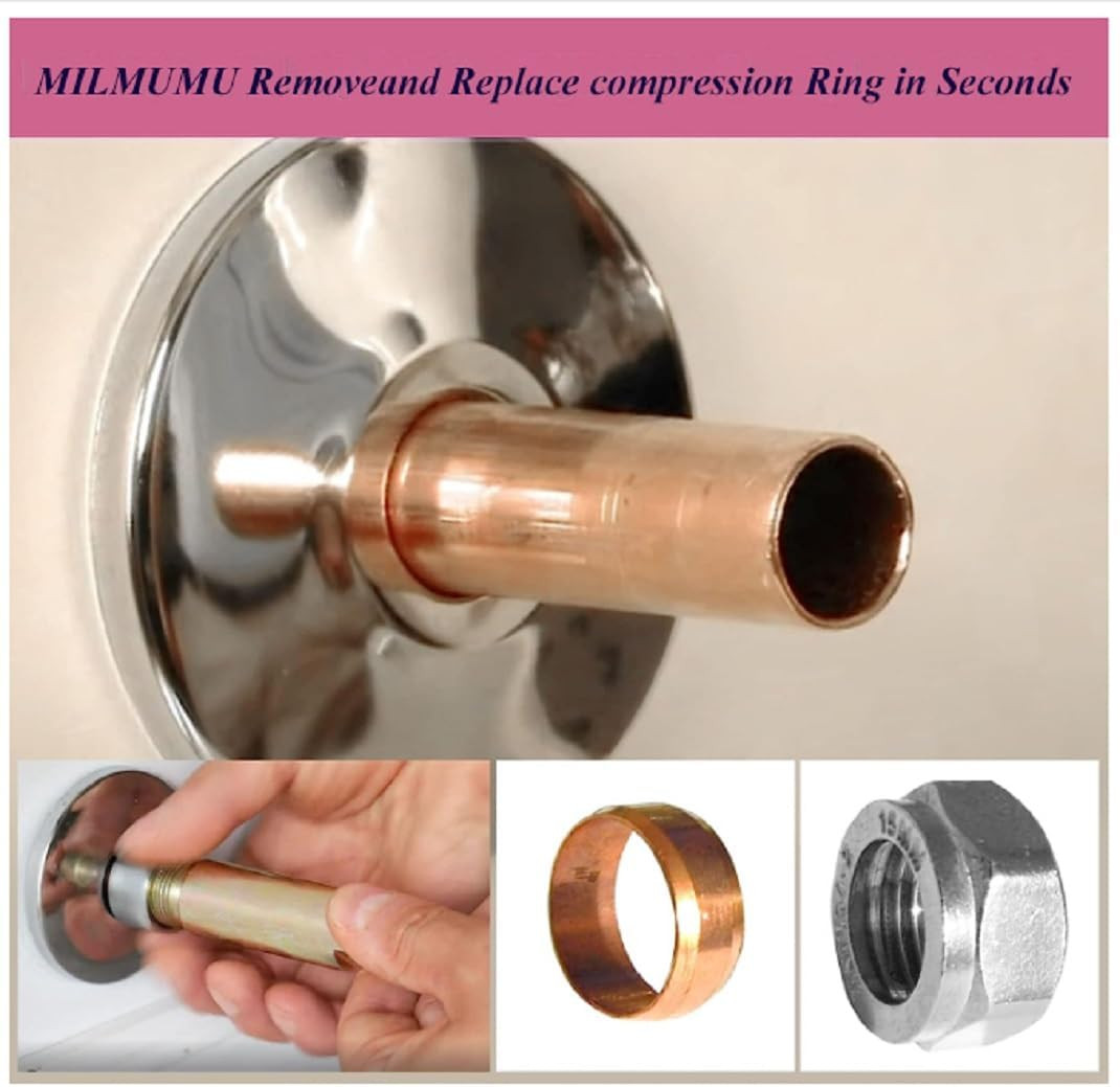 Compression Sleeve Removal Tool for 1/2-Inch Plumbing Fittings