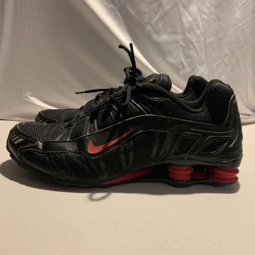 Nike Shox Turbo 3.2 SL Black Varsity Red‎ Shoes 455541-060 Mens Size 11 [I9] - Picture 1 of 9
