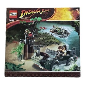 LEGO Indiana Jones 7625 River Chase Instruction Manual ONLY