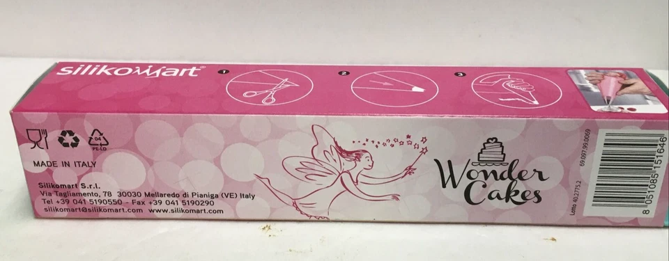 Silikomart Wonder Cakes 24 Disposable Piping Bags/ 36 cm ~ NIP  /Made in Italy - Image 4 of 4