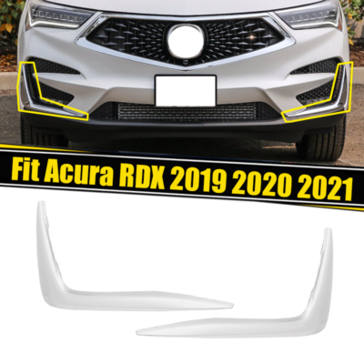 #ad Front Bumper Chrome Fog Lamp Strip Trim Fit Acura RDX 2019 2020 2021 Leftamp;Right $169.99