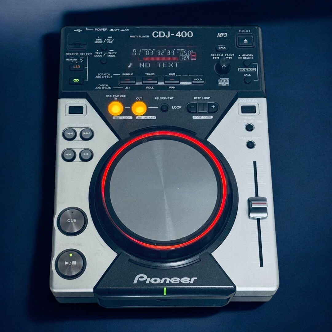 Pioneer CDJ-400 Limited CDプレーヤー CDJ-400 (archived) Digital CD deck with MP3 and USB audio