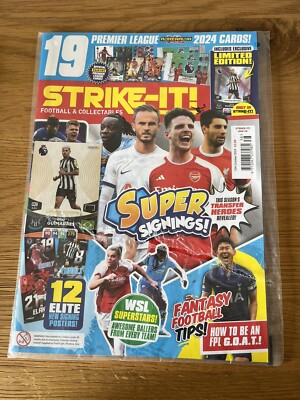 Panini Adrenalyn 2024 23/24 Bruno Guimaraes Limited Edition & Strike It Magazine