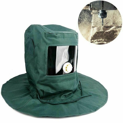 Sand Blasting Tool Supply Anti-wind Dustproof Hood Caps Protective Face Shield - Picture 8 of 11
