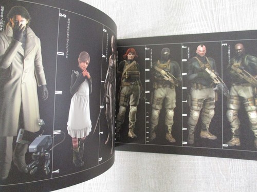 METAL GEAR SOLID 4 Guns of the Patriots PS3 Art Fan Book Tokyo Game Show Ltd - Picture 12 of 12
