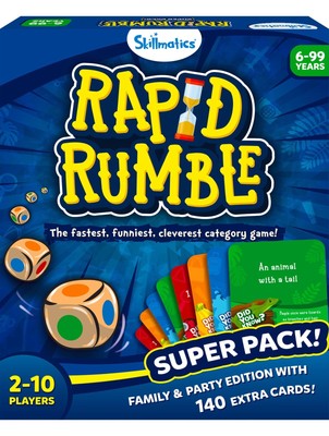 Skillmatics Board Game - Rapid Rumble Super Pack for Kids, Teens & Adults