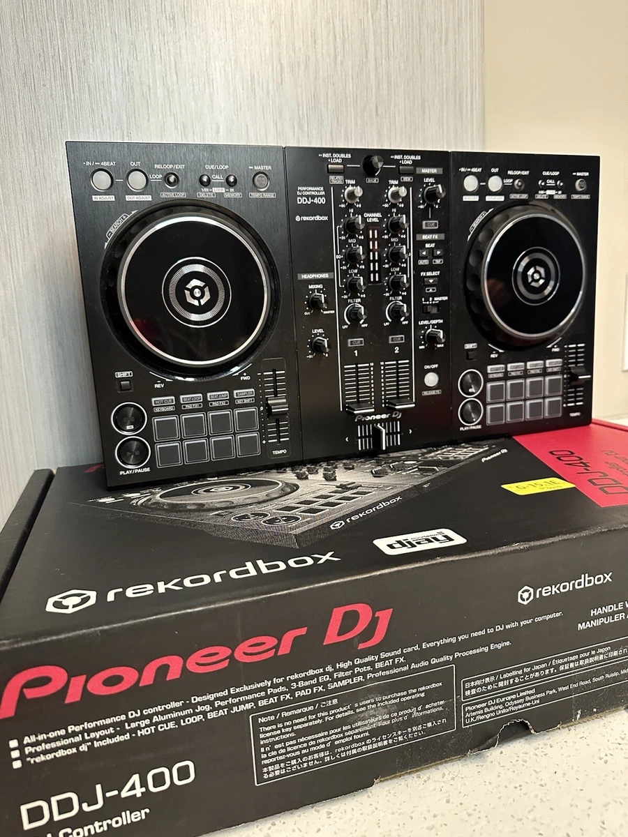 Pioneer DJ DDJ-400 Double Deck Controller - Black