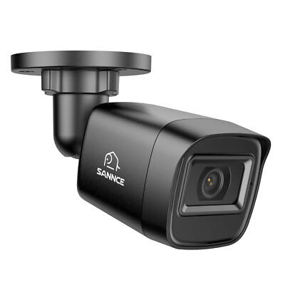 SANNCE 1x 1080P HD 3000TVL Outdoor Home CCTV 2MP Security Camera IR Night Vision