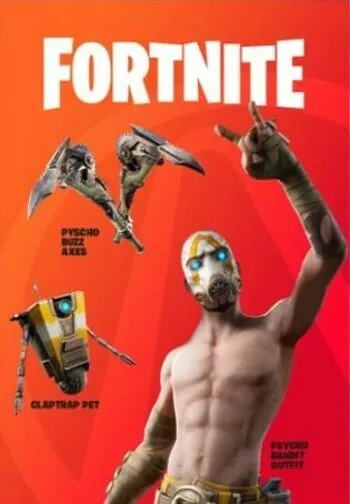 Fortnite Psycho Bundle BORDERLANDS (Epic Games Store)