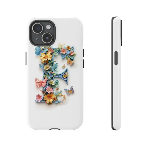 Floral Letter F Phone Case for iPhone, Samsung & Google Pixel - Picture 41 of 227