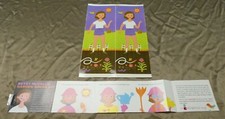 Betsy McCall's Garden Dress Kit Colorform Printers Proof For Colorforms Box Set