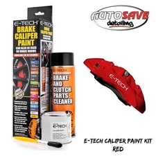E-Tech - Brake Caliper Paint Kit Also For Drums RED