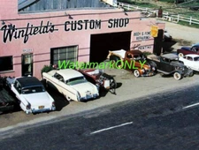 "Kustom Car King" "Gene Winfield's" 1960's "Custom Car Shop" PHOTO! #(2)
