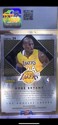2012-13 Elite - Elite Series Kobe Bryant #24 for sale online | eBay