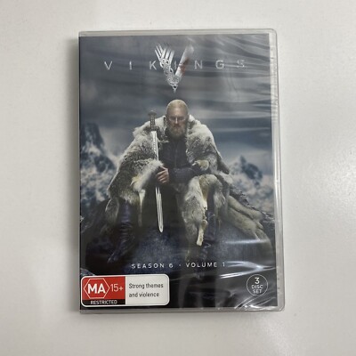Vikings Season Part Dvd Tv Series Region Bjorn Ironside Scandanavia  Australia