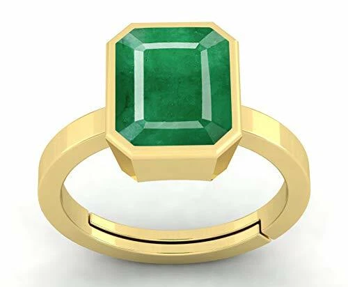 Buy Green Emerald (Panna) Rings Online at Best Price | GemPundit