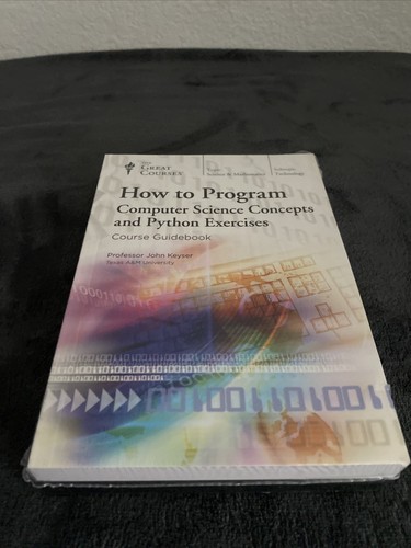 Great Courses DVD How to Program Computer Science Concepts and Python ...