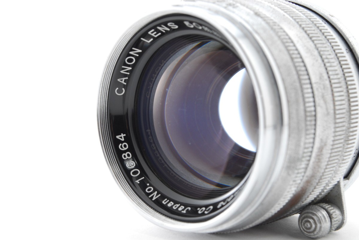美品 Canon 50mm f/1.8 Chrome LTM L39 Canon 50mm f/1.8 Chrome LTM L39 M39 Screw Mount Lens 377 | eBay
