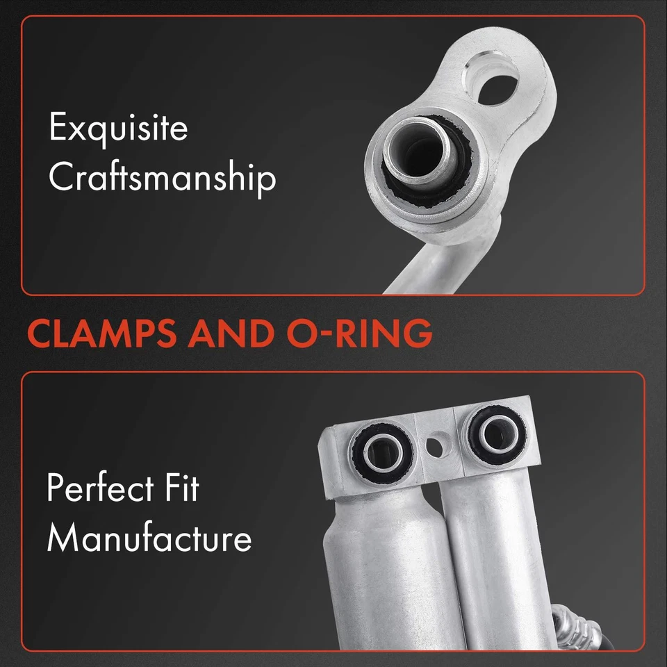 Nuevo conjunto de manguera colector de aire acondicionado para Chevy Silverado 2500 3500 GMC Sierra 1500 HD Foto 2 de 4