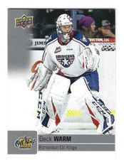 2019-20 Upper Deck CHL #292 Beck Warm (goalie)