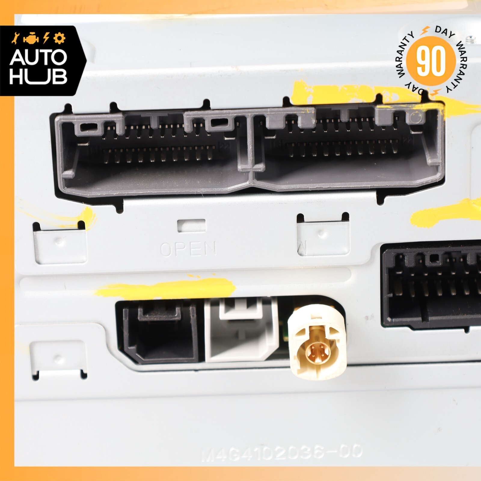 14-17 Maserati Quattroporte SQ4 M156 Ghibli Head Unit Comand FM CD Audio OEM 69k