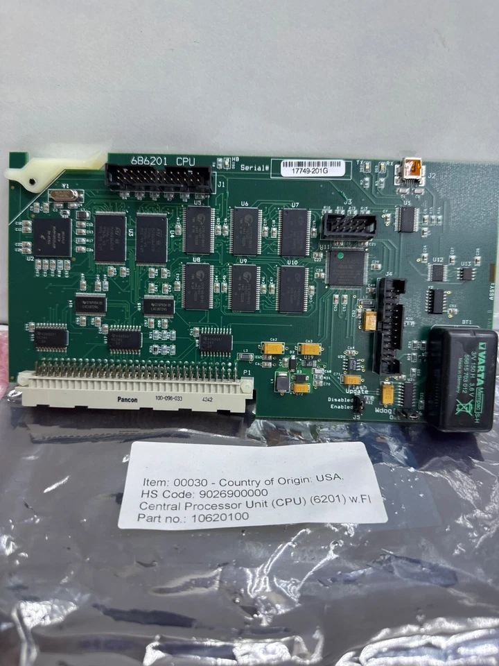 Placa de circuito impresso OMNI FLOW COMPUTER 11620100 Rev B - Imagem 2 de 4