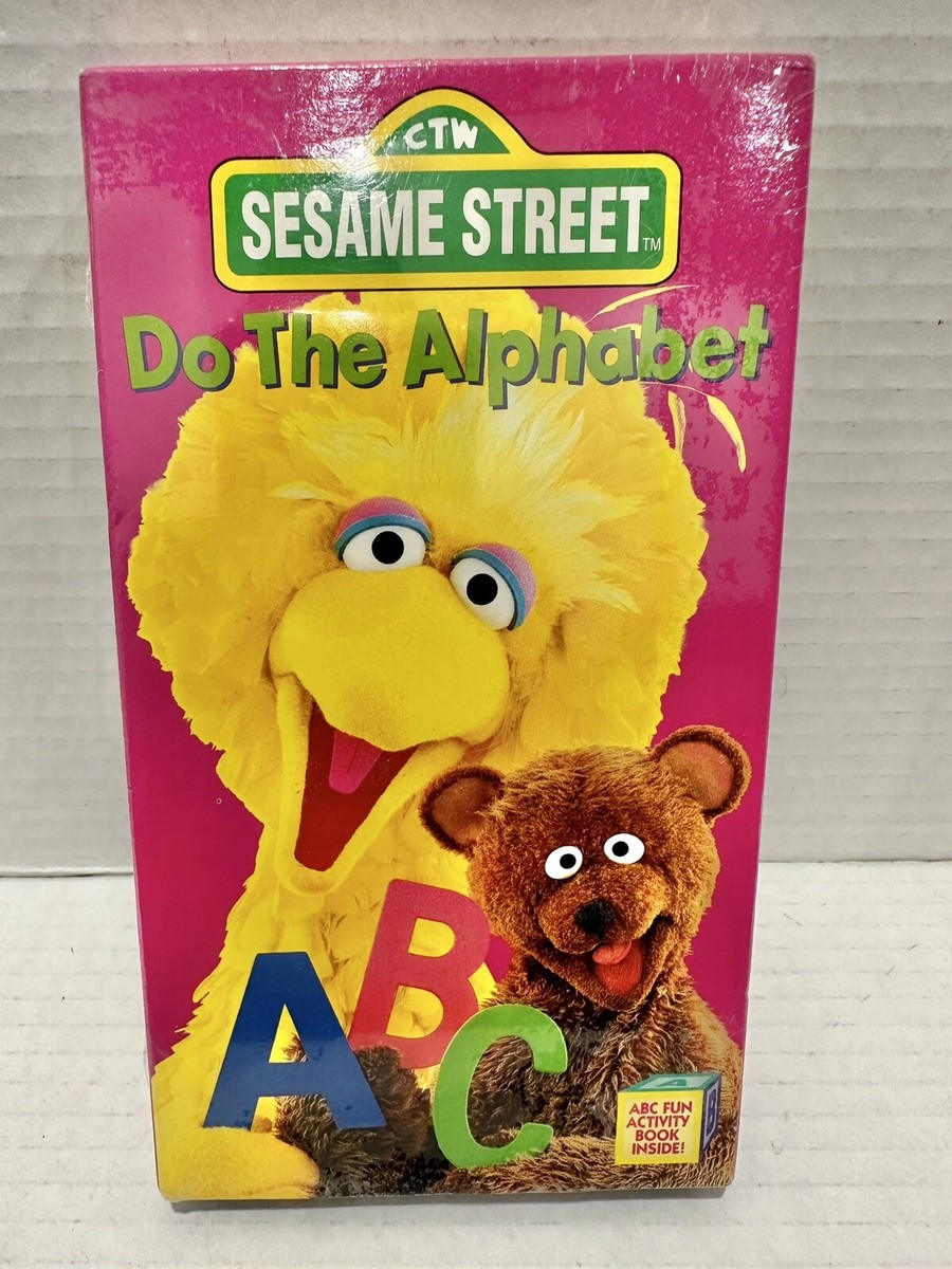 Sesame Street Do The Alphabet (1996) VHS tape, Big Bird, Billy