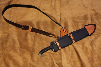 Custom Leather Carry System for a Zombie Tools Hellion.